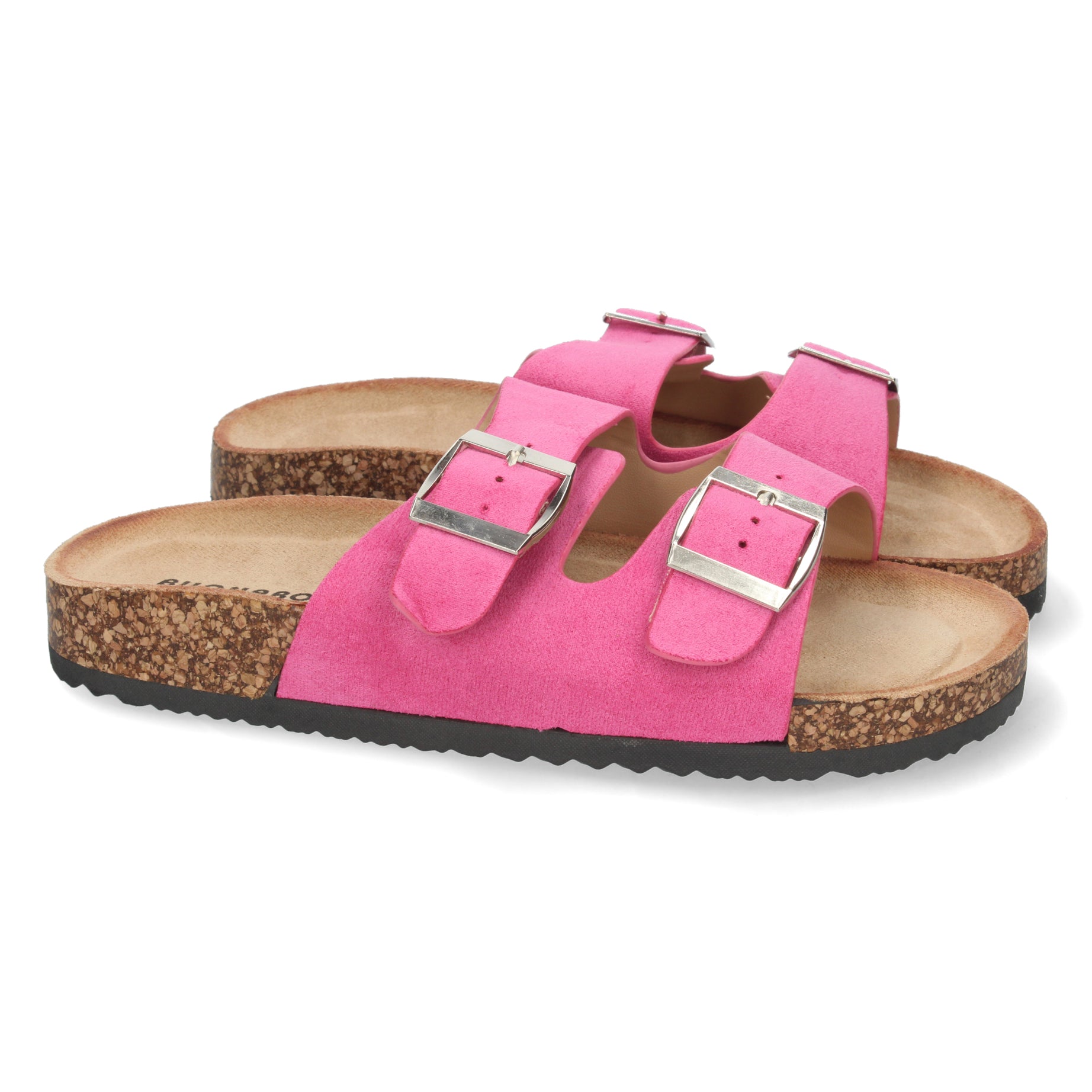 Sandalia Plana Mujer 1AY-1056-Fucsia Primavera Verano