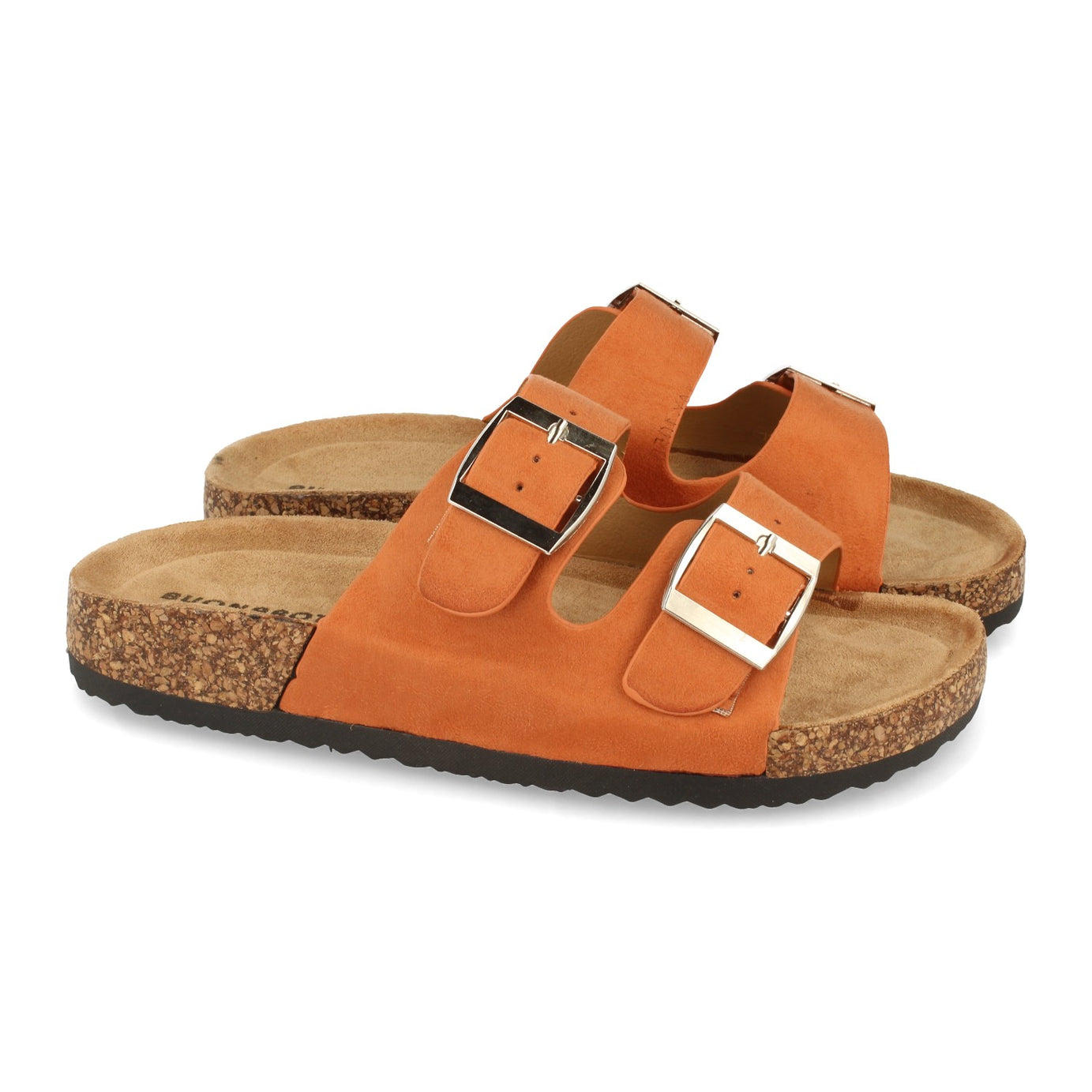Sandalia Plana Mujer 1AY-1056-Naranja Bio Primavera Verano