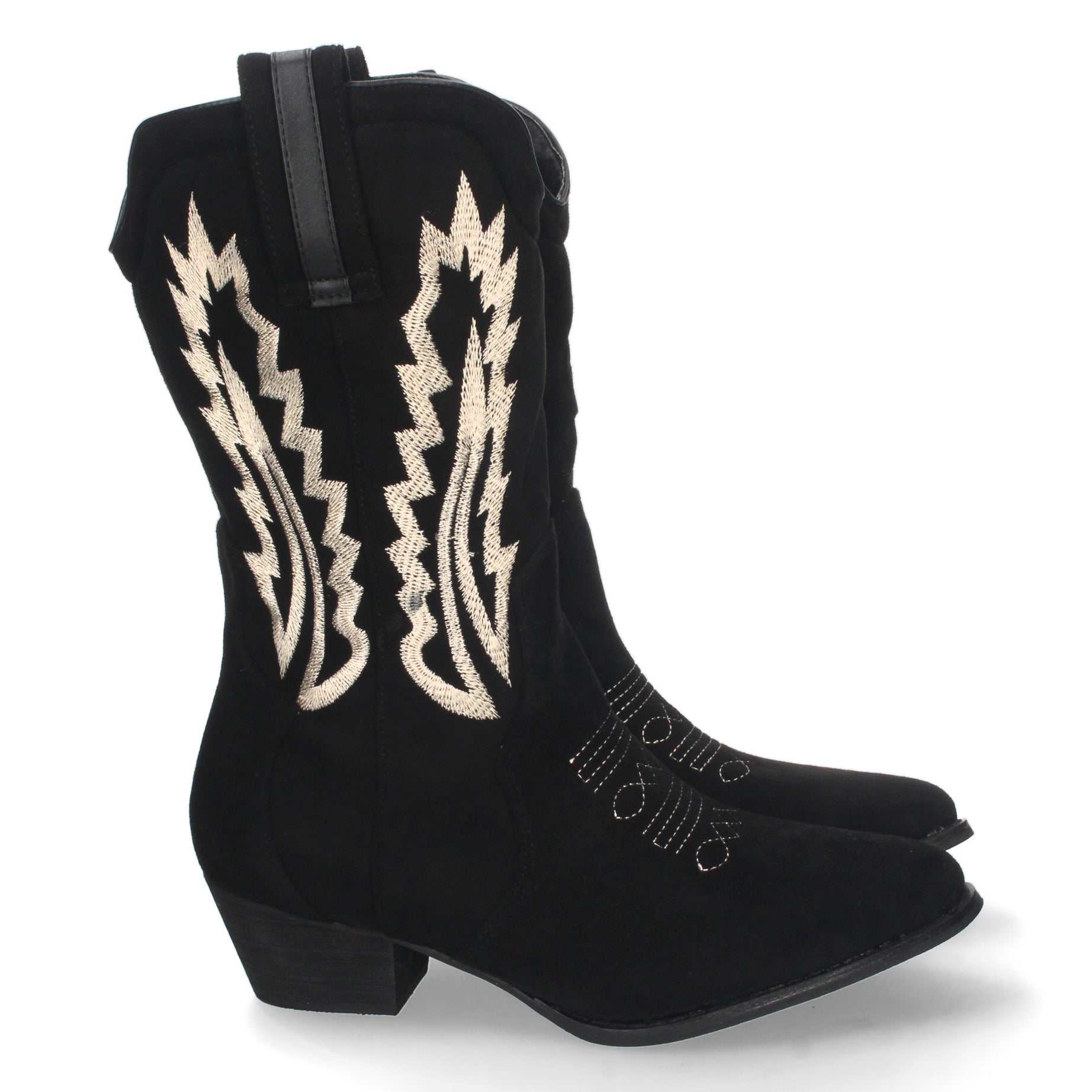 Bota de Mujer 392-BNegro con Estilo Campero Ideal Verano