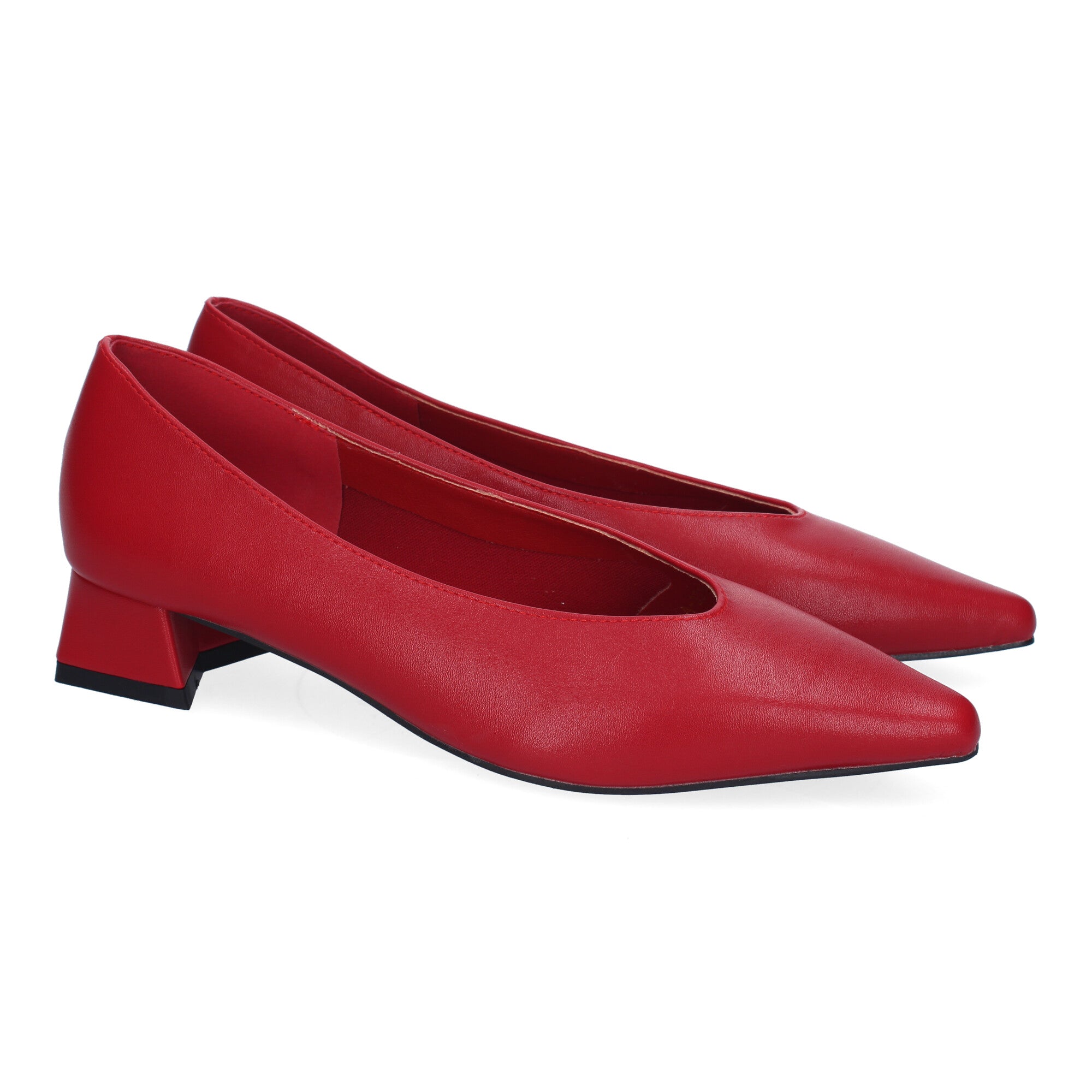A-3316-Rojo Zapatos de Salón Comodos y Elegantes