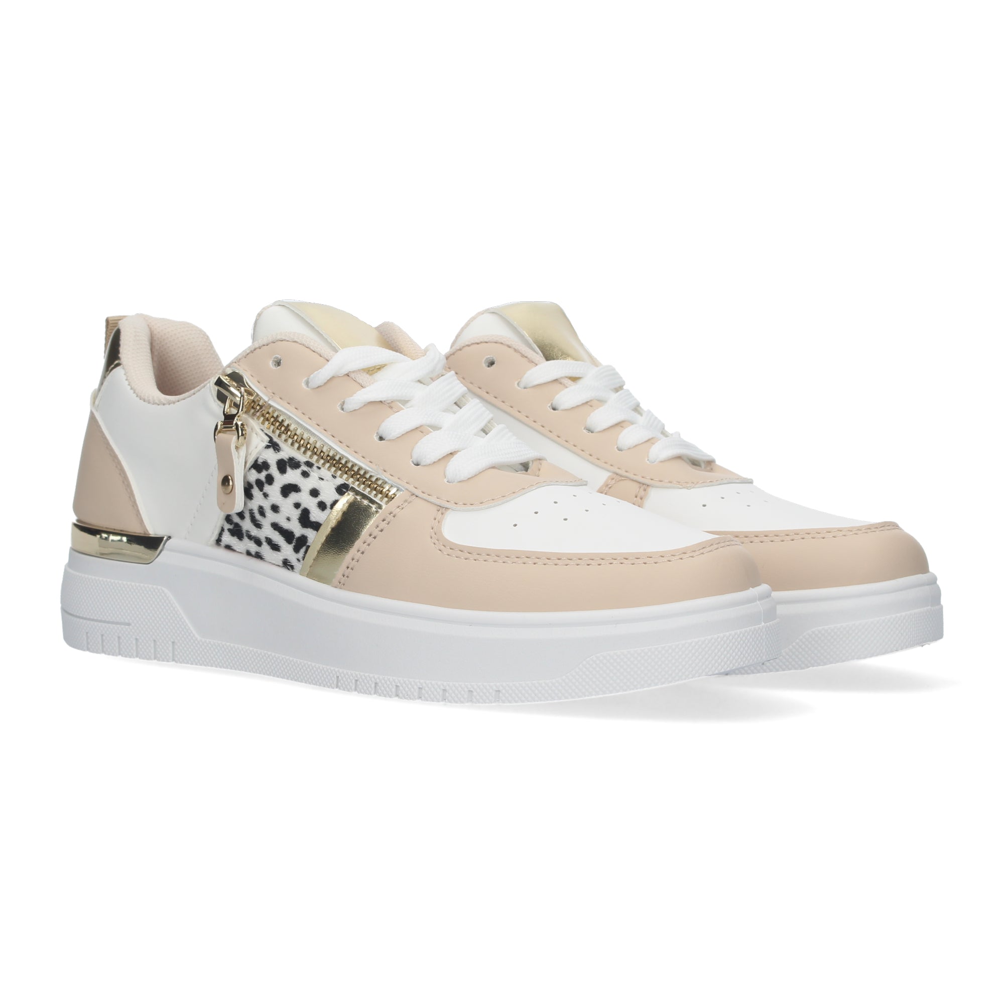 Deslumbrantes Zapatillas A-66-Apricot con Detalles Elegantes y Comodidad Inigualable
