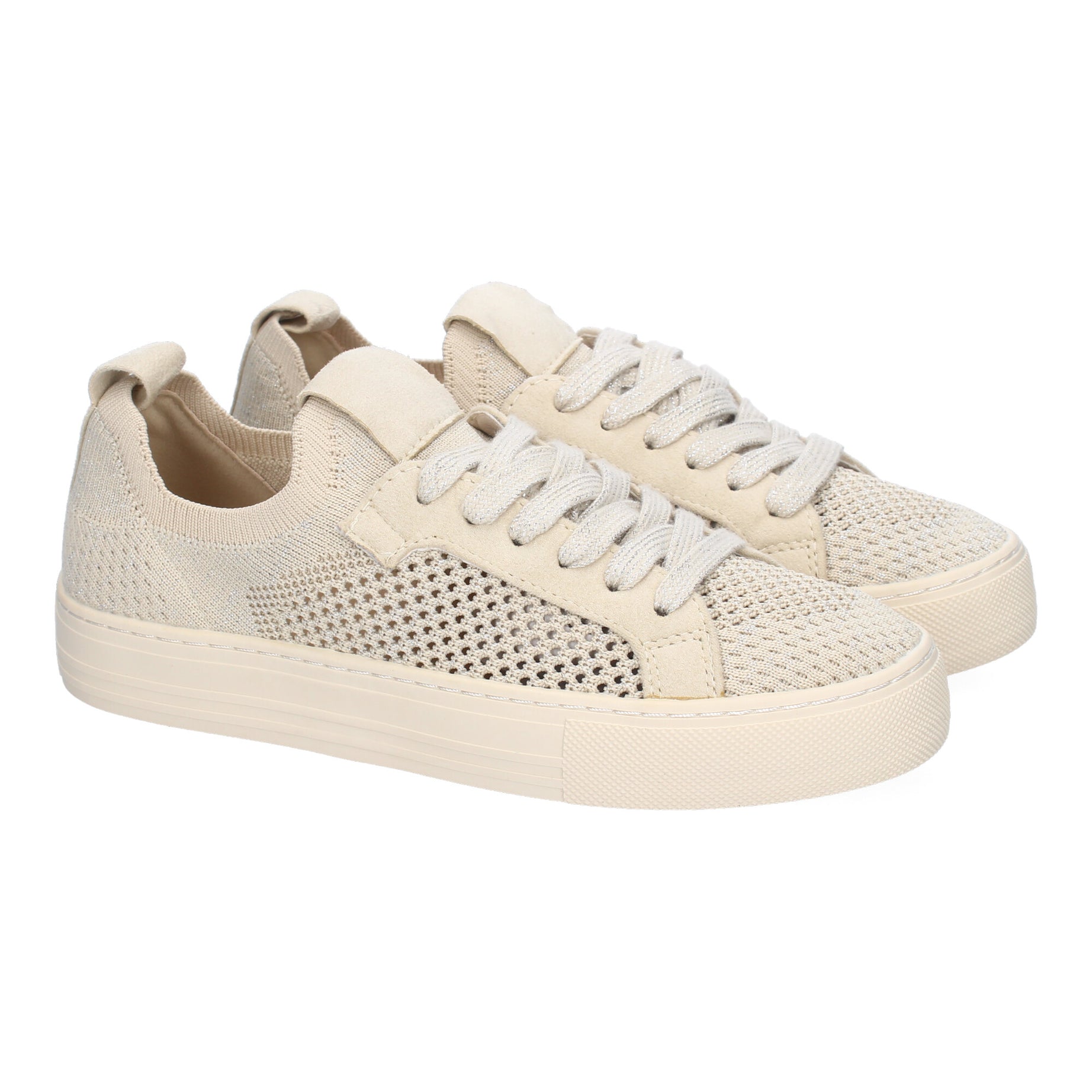 Elegantes Zapatillas AD-5090-Beige con Diseño Moderno y Confort Diario