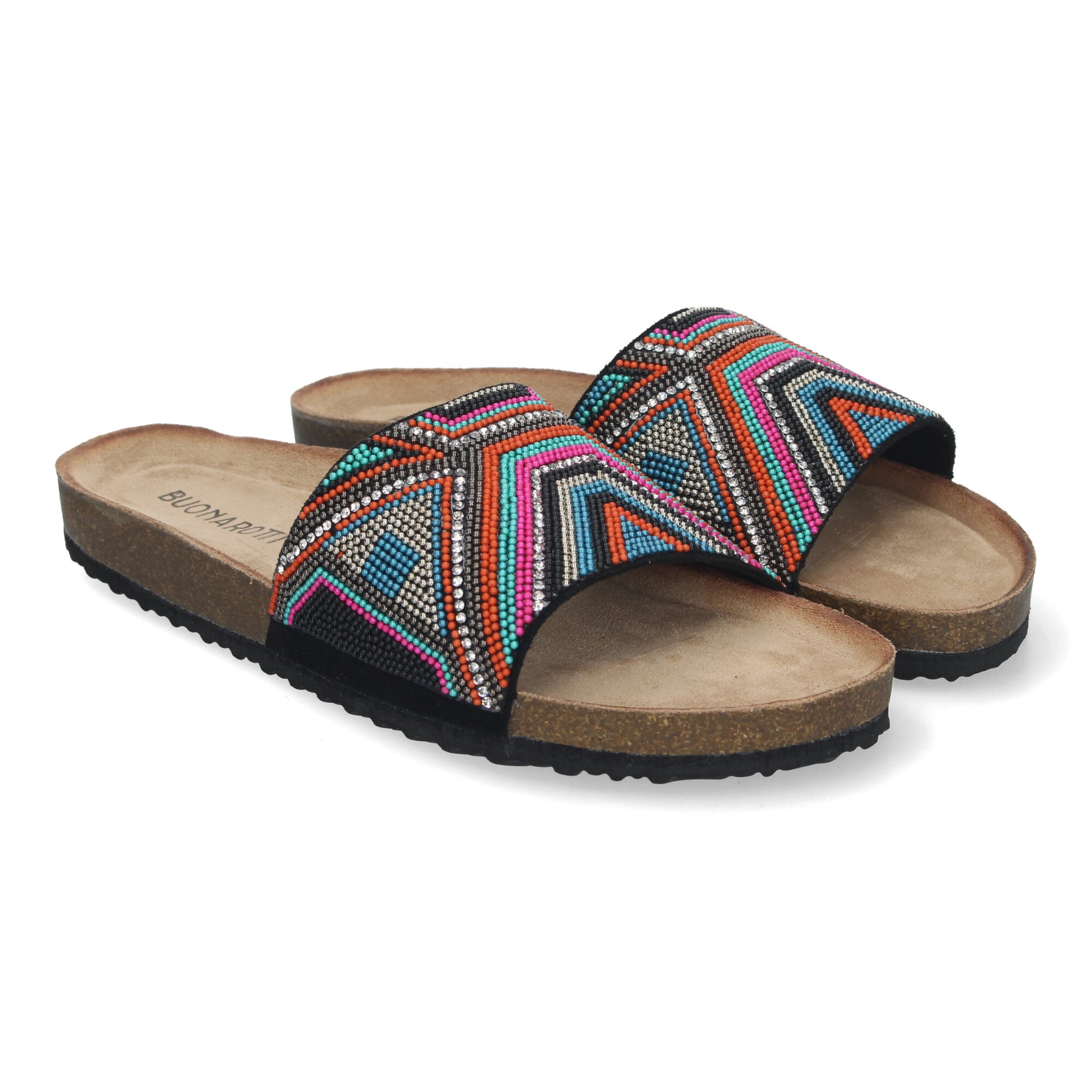 Sandalia Elegante AY-3061-Negro con Diseño Bio y Confort