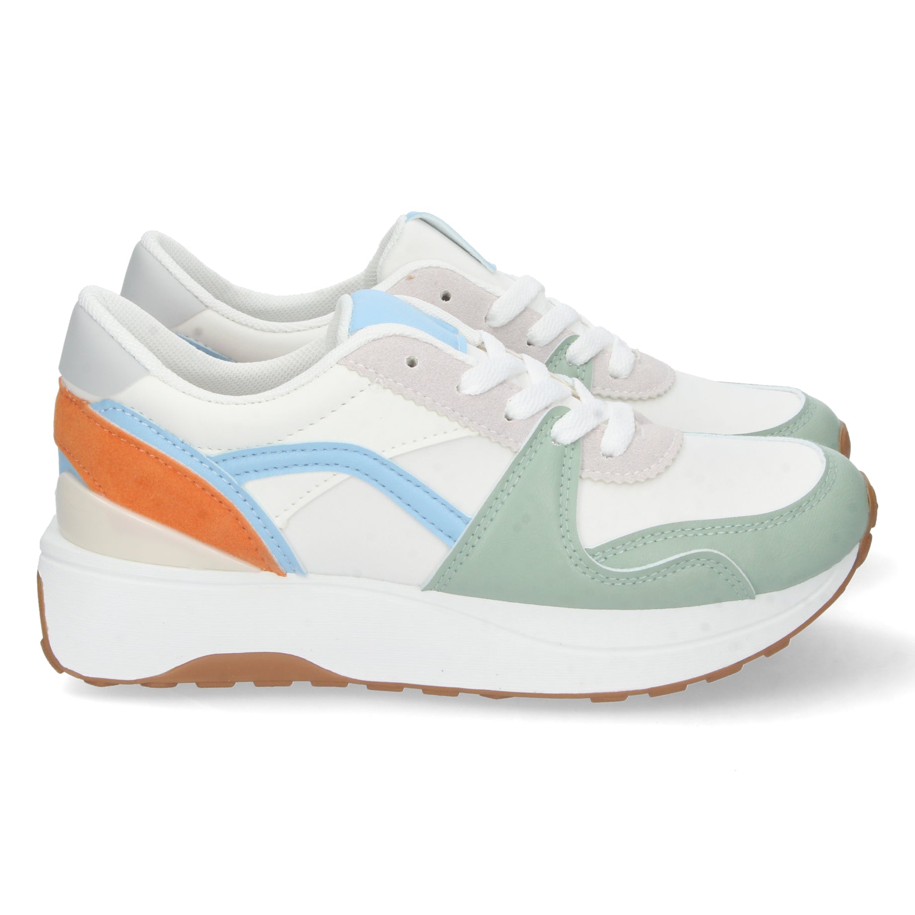 Elegante Zapatilla Plana B211030-Blanco Confort Total para Ti