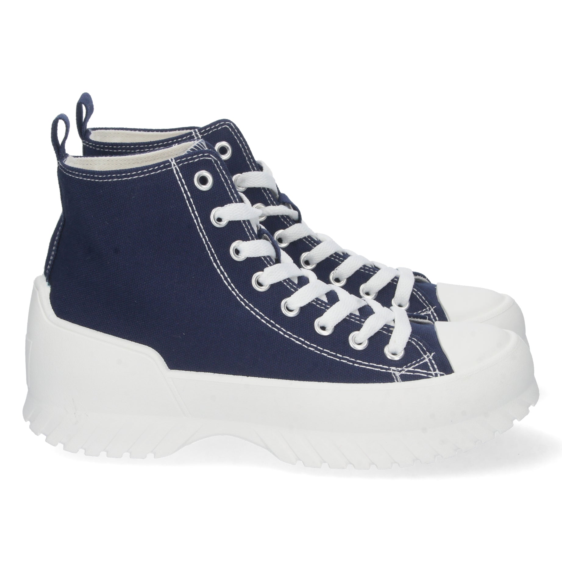 Zapatilla Abotinada BO26-106-Marino Ultra Cómoda para Mujer