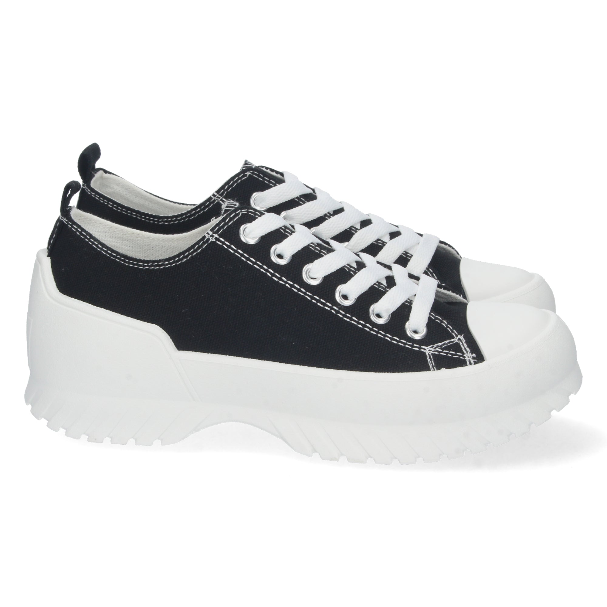 Elegante Zapatilla Plana BO26-107-Negro Cómodo y Versátil