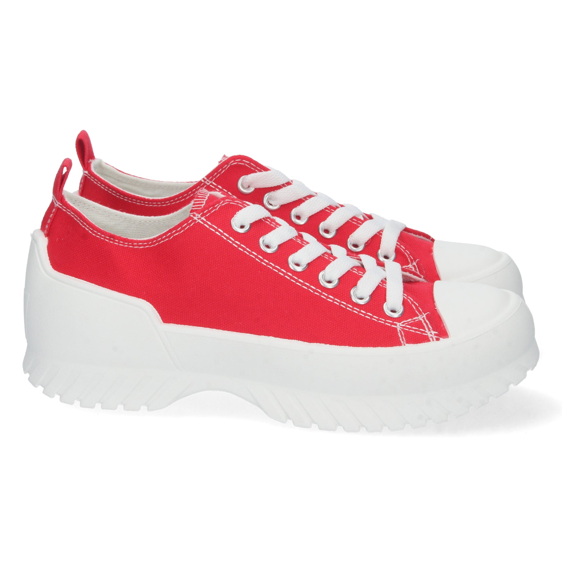 Elegante Zapatilla BO26-107-Rojo Cómodo y Versátil